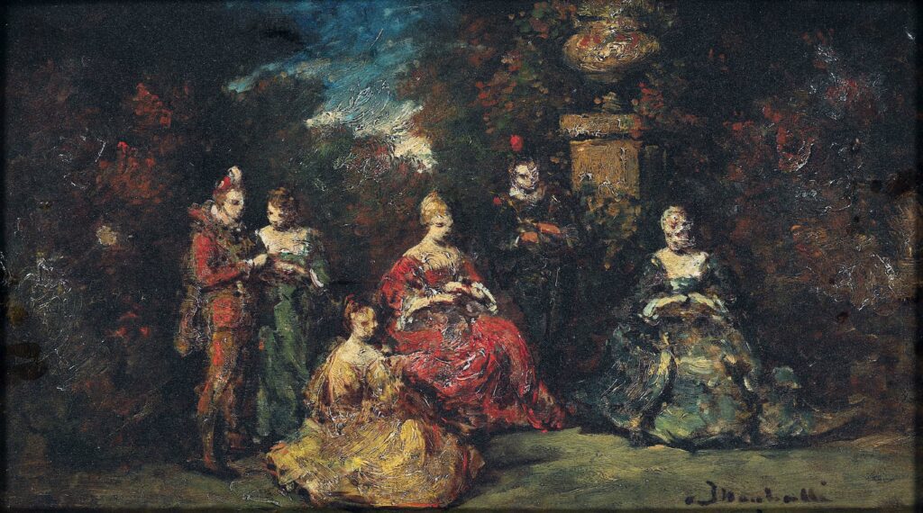 Monticelli-Adolphe-Figures-in-