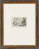 Rembrandt van Rijn - The Circumcision in the Stable, 1654 etching for sale ets te koop buy 3