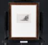 Rembrandt van Rijn etching for sale - Nude Man Seated on the Ground with One Leg Extended, 1646 2