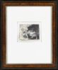Rembrandt van Rijn etching print for sale / ets te koop - Joseph and Potiphar’s Wife, 1634 framed
