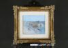 Hendrik Jan Wolter kunst te koop / aquarel / watercolour - View of the Amstel river in Amsterdam (frame)