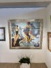 Konstantin Lomykin painting for sale - Four ballerinas at the Odessa ballet school, 1974 (framed)