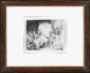 Rembrandt van Rijn etching for sale / ets te koop - The Triumph of Mordecai, c. 1641 (framed)
