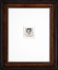 Rembrandt van Rijn etching for sale ets te koop / gravure a vendre - Self-Portrait in a Cap, Wide-Eyed and Open-Mouthed, 1630 framed