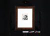 Rembrandt van Rijn etching print for sale / ets te koop / gravure a vendre - Self-portrait with Saskia, 1636 frame