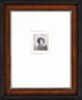 Rembrandt van Rijn etching print for sale / ets te koop / gravure a vendre - Self-Portrait open mouthed, as if shouting; bust, 1630 framed