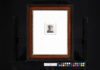 Rembrandt van Rijn etching print for sale / ets te koop / gravure a vendre - Self-portrait in a heavy fur cap, 1631 framed