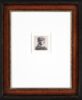 Rembrandt van Rijn etching print for sale / ets te koop / gravure a vendre - Self-portrait in a heavy fur cap, 1631 frame