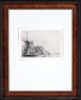 Rembrandt van Rijn etching print for sale / ets te koop / gravure a vendre - The Windmill, 1641 framed