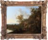 Jan Both old master painting for sale / schilderij te koop / tableaux a vendre - An Italianate landscape with a forest and figures on horseback frame