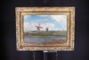 Paul Joseph Constantin Gabriel painting for sale / schilderij te koop / tableaux a vendre - Windmills near Overschie in summer / windmolens Overschie frame