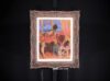 Konstantin Lomykin painting for sale / schilderij - Two ballerinas in red, 1978 frame2