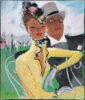 Jean Gabriel Domergue painting for sale / schilderij te koop / tableaux a vendre - Ascot l’Aga Khan (kf)