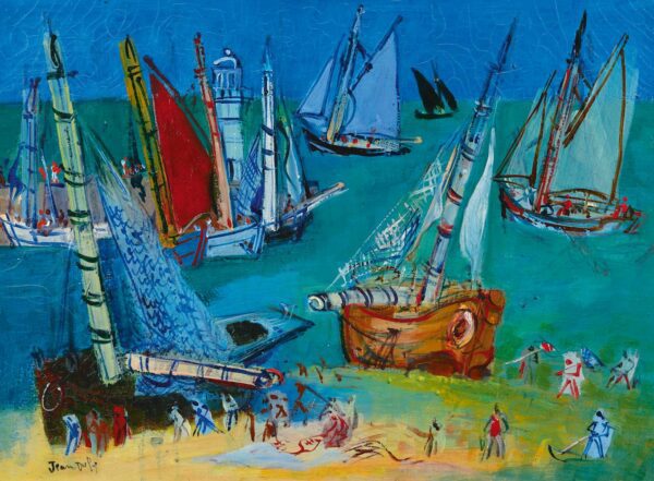 Jean Dufy painting for sale / schilderij te koop / tabelaux a vendre - Porte de Peche 1