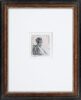 Rembrandt van Rijn etching for sale / ets te koop / gravure a vendre - Bust of a Man Wearing a High Cap, Three-Quarters Right (The Artist’s Father), 1630 f