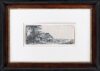 Rembrandt van Rijn etching for sale / ets te koop / gravure a vendre - Landscape with a cottage and a large tree, 1641 f