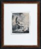 Rembrandt van Rijn etching for sale / ets te koop / gravure a vendre - The Good Samaritan, 1633 f