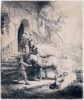 Rembrandt van Rijn etching for sale / ets te koop / gravure a vendre - The Good Samaritan, 1633