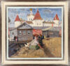 Konstantin Mefodovich Maksimov painting for sale / artwork / картина на продажу произведение искусства - The Golden Ring city of Rostov Veliky, c. 1947