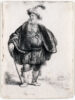 Rembrandt van Rijn etching for sale / ets te koop / gravure a vendre - The Persian, 1632