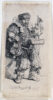 Rembrandt van Rijn - etching for sale / ets te koop / gravure a vendre - The Quacksalver, 1635 kf