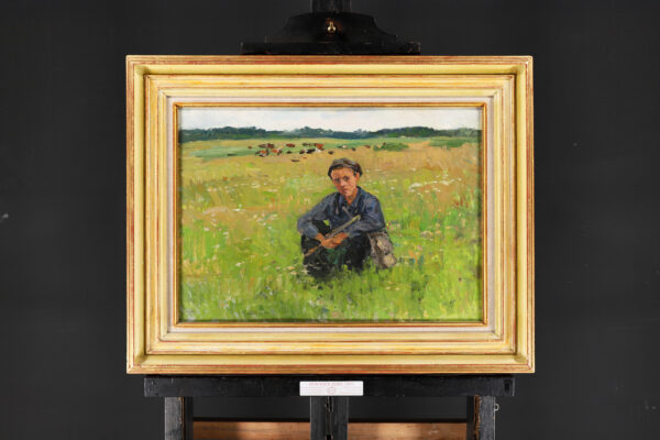 Yuri Fedorovich Vnodchenko painting artwork for sale / картина на продажу произведение искусства - The Herdsman 2