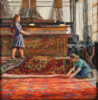 Ekaterina Sergeevna Zernova artwork for sale / schilderij te koop - Finishing the Carpets, 1955 2