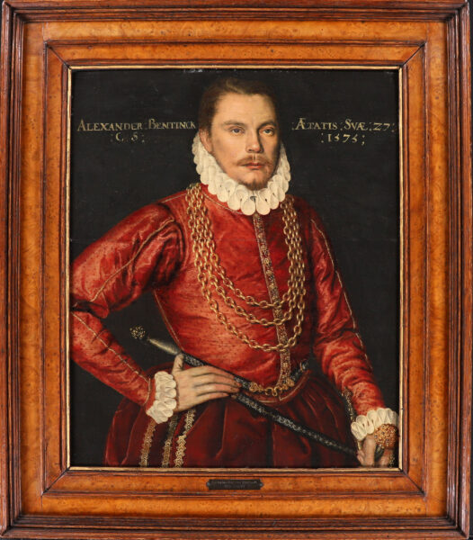 Mor van Dashorst, Circle of Anthonis - Portrait of Alexander Bentinck (kf)