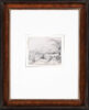 Rembrandt van Rijn etching for sale / ets te koop / gravure a vendre - Landscape with sportsman and dogs (‘Het Jagertje’), c. 1648