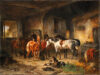 Wouter Verschuur schilderij te koop / tableaux a vendre / painting for sale - The Return from the Hunt