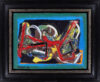 Karel Appel painting for sale / schilderij te koop / tableaux a vendre - The Archer No. 13, 1989 framed
