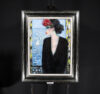 Jean-Pierre Cassigneul painting for sale / tableaux a vendre - La Robe Noir, 2019 framed2