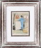 Kees van Dongen watercolour for sale / aquarel te koop / aquarel a vendre - Pablo Picasso au temps de l'Époque bleue, c. 1949 (framed)