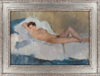 Isaac Israels schilderij te koop / painting for sale / tableaux a vendre - A reclining nude framed