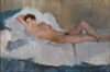 Isaac Israels schilderij te koop / painting for sale / tableaux a vendre - A reclining nude kf