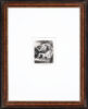 Rembrandt van Rijn etching for sale / ets te koop / gravure a vendre - St. Jerome reading in a Landscape, 1634 framed