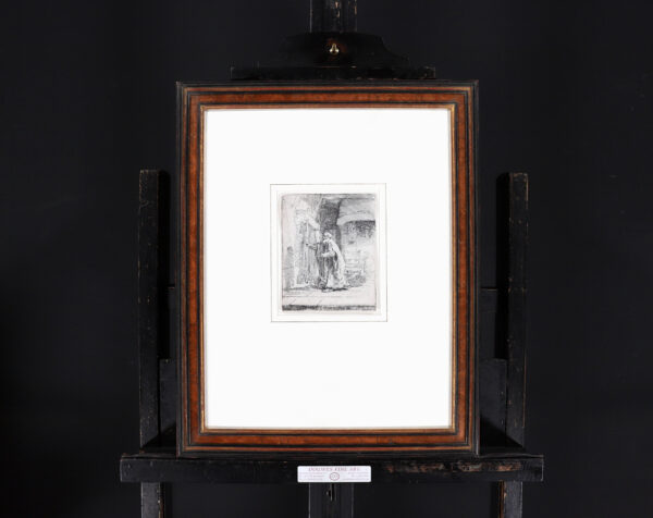 Rembrandt van Rijn etching for sale / ets te koop / gravure a vendre - The Blindness of Tobit; The Larger Plate
