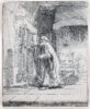 Rembrandt van Rijn etching for sale / ets te koop / gravure a vendre - The Blindness of Tobit; The Larger Plate kf