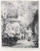 Rembrandt van Rijn etching for sale / ets te koop / gravure a vendre - The Death of the Virgin, 1639 (kf)