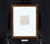 Rembrandt van Rijn etching for sale / ets te koop / gravure a vendre - The Rest on the Flight into Egypt; lightly etched 1645 framed2