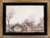 Andreas Schelfhout aquarel Leids buskruitramp / watercolour for sale - The Leiden Gunpowder Disaster, 1807 (A) 2