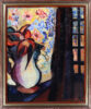 Charley Toorop painting for sale / schilderij te koop / tableaux a vendre - A flower still life in a jug, 1919 framed